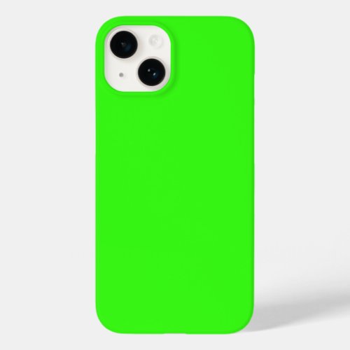 Neon Green iPhone 14 Case