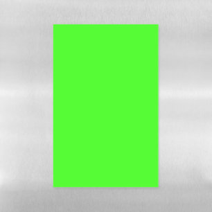 Neon Green Magnetic Dry Erase Sheet – Customizable