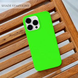 Neon Green One of Best Solid Green Shades Case-Mate iPhone 14 Pro Max Case