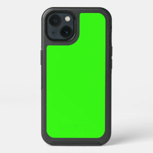 Neon Green OtterBox Symmetry iPhone 13 Case