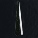 Neon Green Question Mark Tie<br><div class="desc">Confuse them all with this neon green question mark tie!</div>