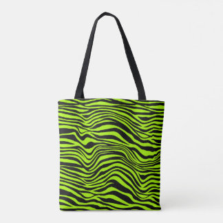 Neon Green Safari Tote
