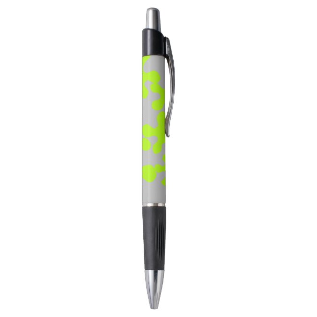 neon green slime grey fun pen (Bottom (Vertical))
