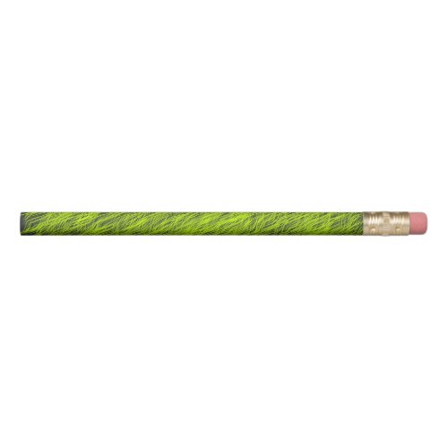 Neon Green Smoke Personalized Pencil