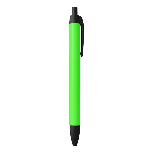 Neon Green Solid Color  Pen (Bottom (Vertical))