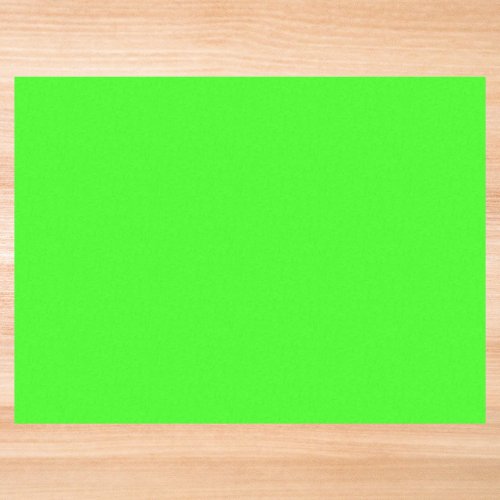 Neon Green Solid Color Tissue Paper