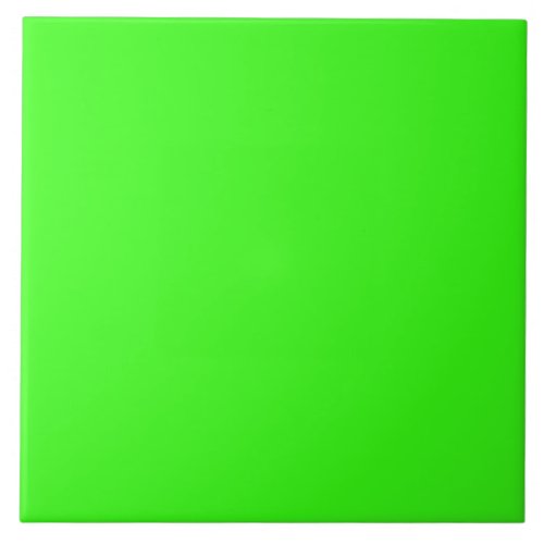 Neon Green tile