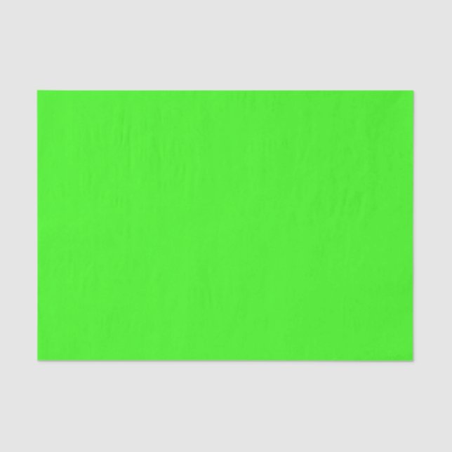Neon Green Tissue Paper (Front)