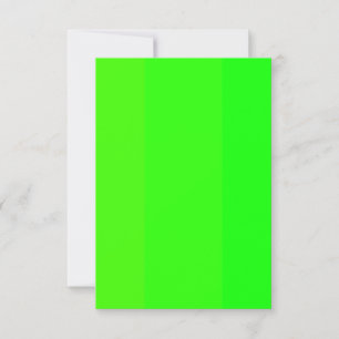 Neon Green Wedding Invitation