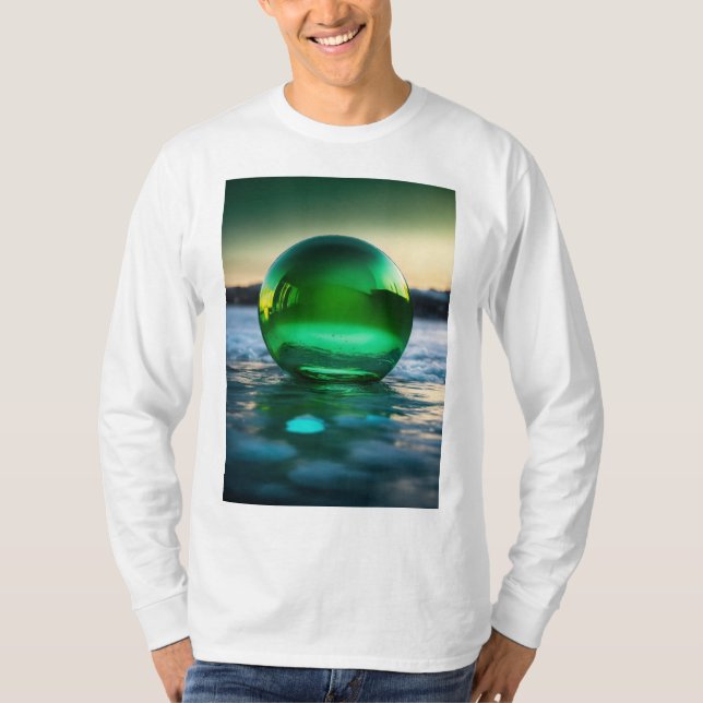 Neon Green Xbox Logo T-Shirt - 8K Smoke Effect (Front)