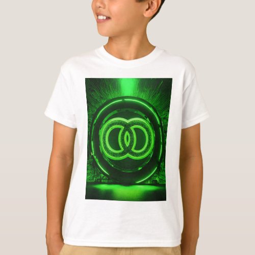 Neon Green Xbox Logo T_Shirt _ 8K Smoke Effect