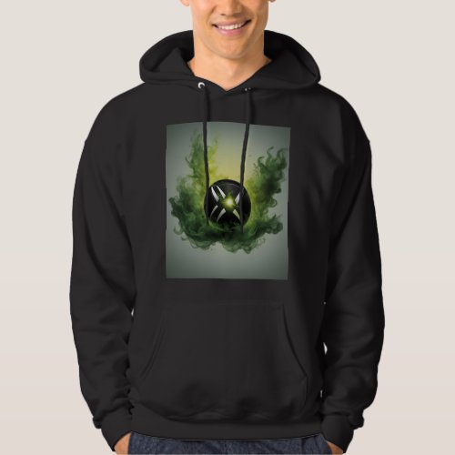 Neon Green Xbox Smoke Elevate Your Gaming Style Hoodie