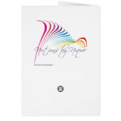 Neon Green Zebra Pattern Cards (Back)