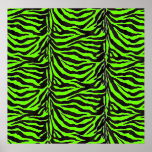 neon green screen, bright solid zoom background poster