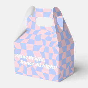 Neon Groovy Disco Favor Boxes