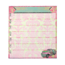 Neon Gypsy Weekly Planner Notepad