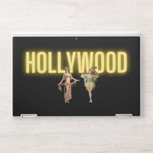 Neon Hollywood & Vintage Beauties HP Laptop Skin