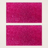 Neon hot pink glitter (Front & Back)
