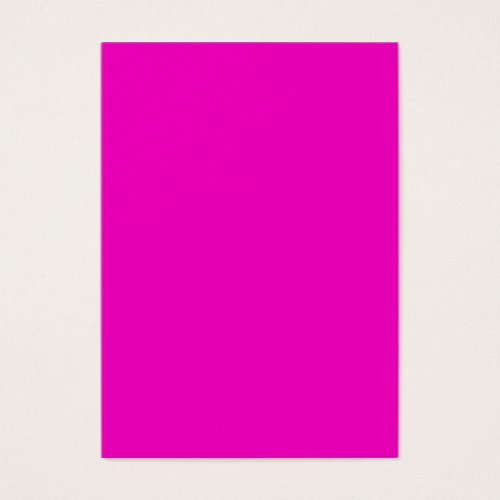Neon Hot Pink Light Bright Fashion Color Trend Business Card