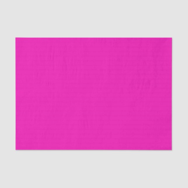 Neon Hot Pink  Tissue Paper (Front)