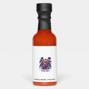 Neon Howl Retro K9 Unit Dog Sunglasses Palm Tree_1 Hot Sauces