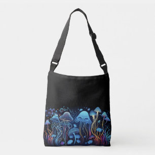 Neon Jellyfish Crossbody Bag