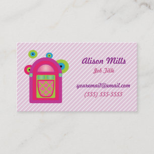 Neon Jukebox Business Card