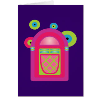 Neon Jukebox Cards