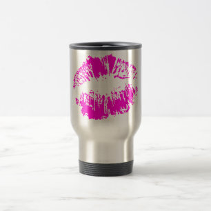 Neon Kiss Travel Mug