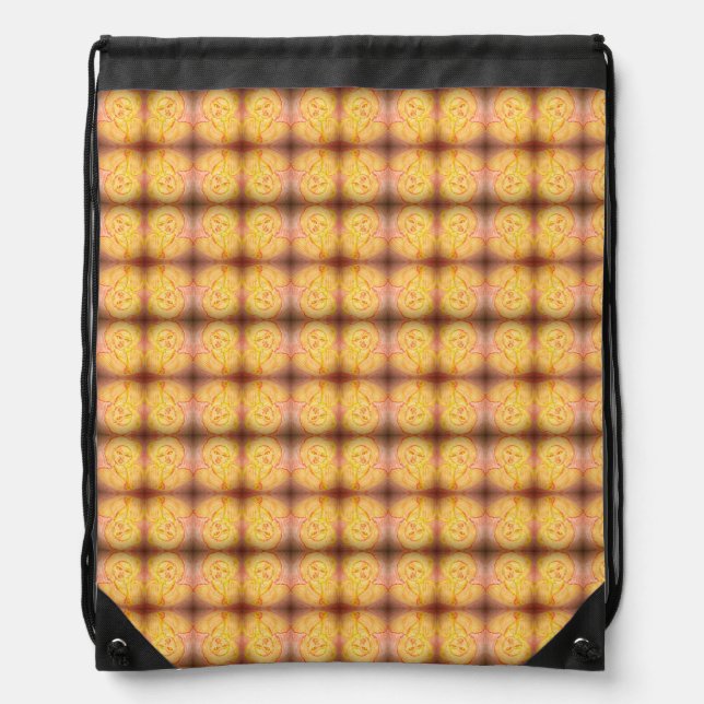 Neon Lady Drawstring Backpack (Front)