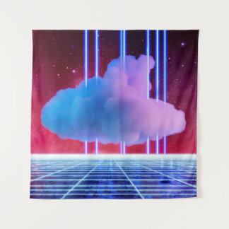 Neon landscape: Cloud Tapestry