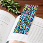 Neon Leopard Spots Pattern Bookmarks