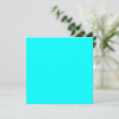 Neon light blue hex code 00ffff (Standing Front)
