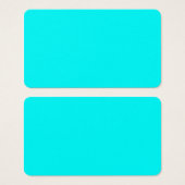 Neon light blue hex code 00ffff (Front & Back)