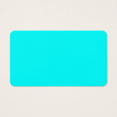 Neon light blue hex code 00ffff (Front)