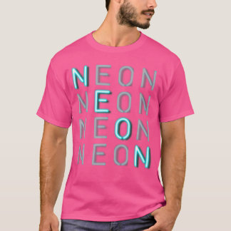 Neon Light Edm Style - Let Shine In Bar Raver T-Shirt