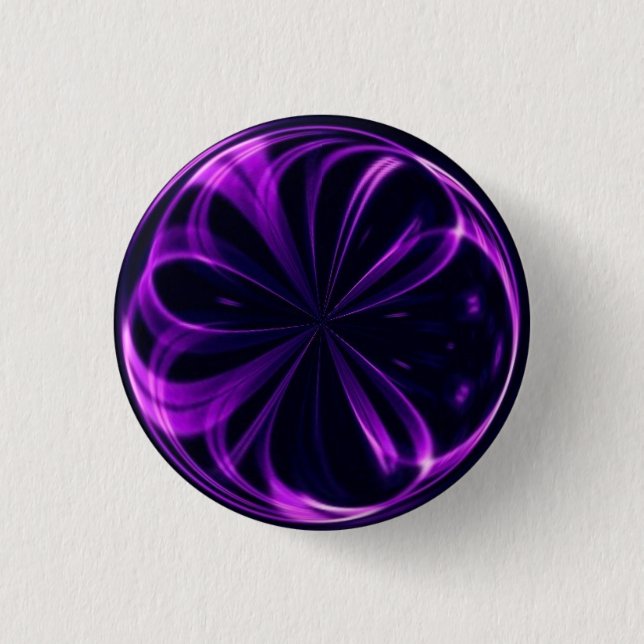 Neon Light Marble Button (Front)