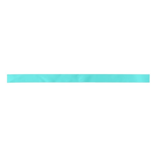 Neon Light Turquoise Colored Satin Ribbon