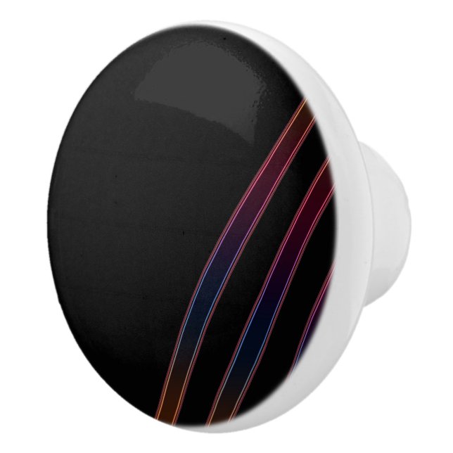 Neon Lights Ceramic Knob (Right)