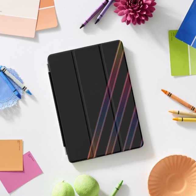 Neon Lights iPad Pro Cover (Desk)