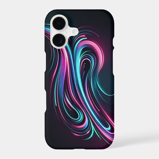 Neon Lights Iphone Case (Back)