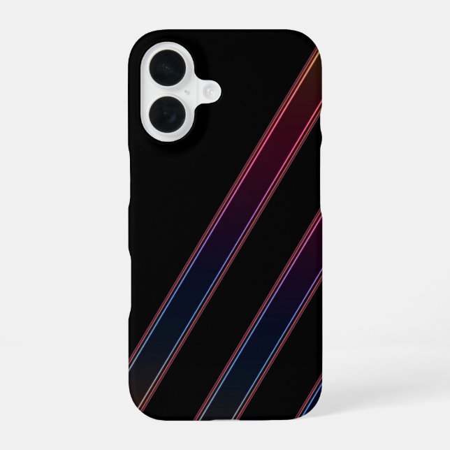 Neon Lights Iphone Case (Back)