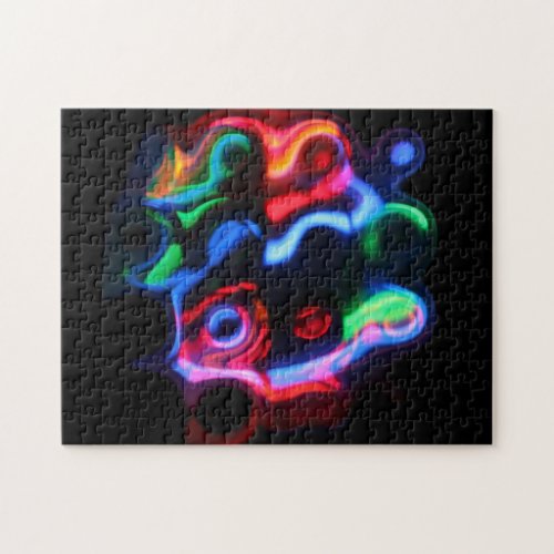 Neon Lights Jigsaw Puzzle