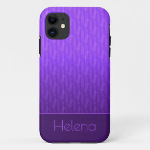 Neon lilac gradient. iPhone 11 case