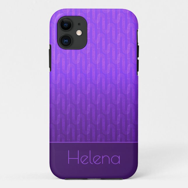 Neon lilac gradient. Case-Mate iPhone case (Back)