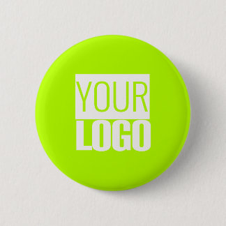 Neon Lime - add your logo Button