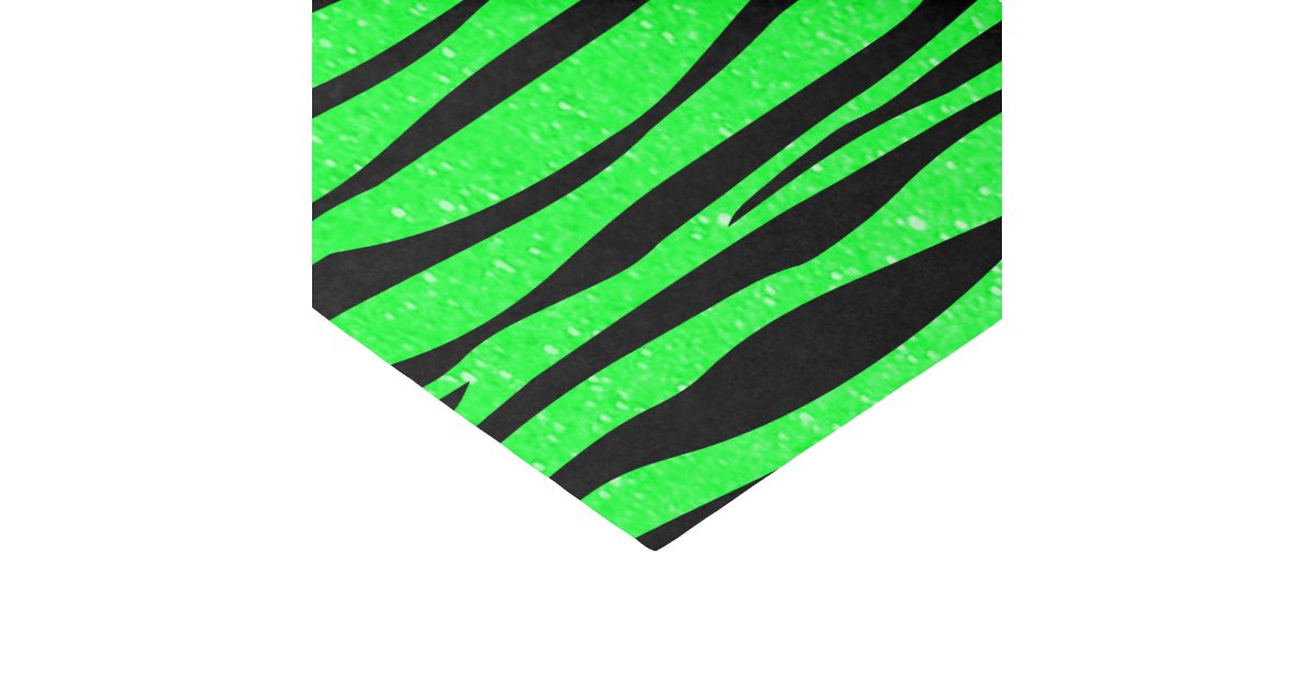 neon zebra print