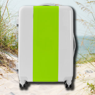 Neon Lime Solid Color Classic Luggage