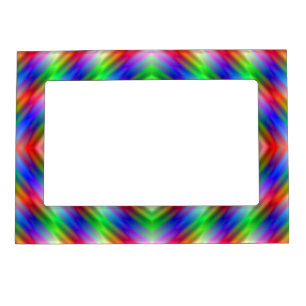 Neon Lines 5x7 Magnetic Frame