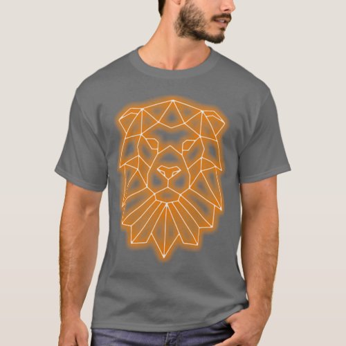 Neon lion T_Shirt